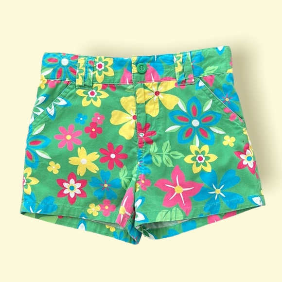 Specialty Girl adjustable waist flower design shorts - Picture 2 of 13